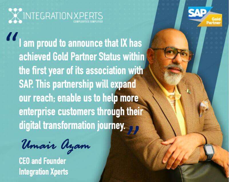 Integration Xperts Achieves SAP Gold Partner Status
